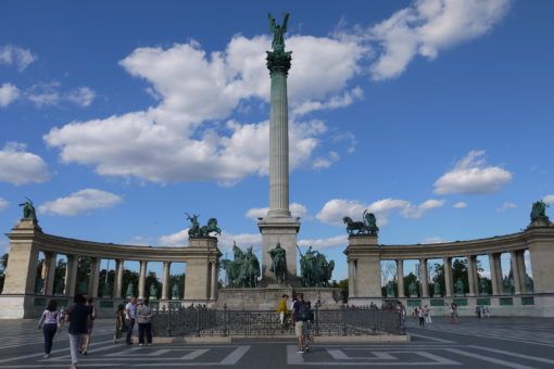 Heroes' Square in Budapest 