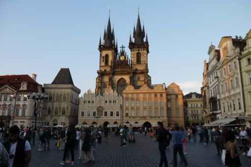 Gothic Building in Prague 