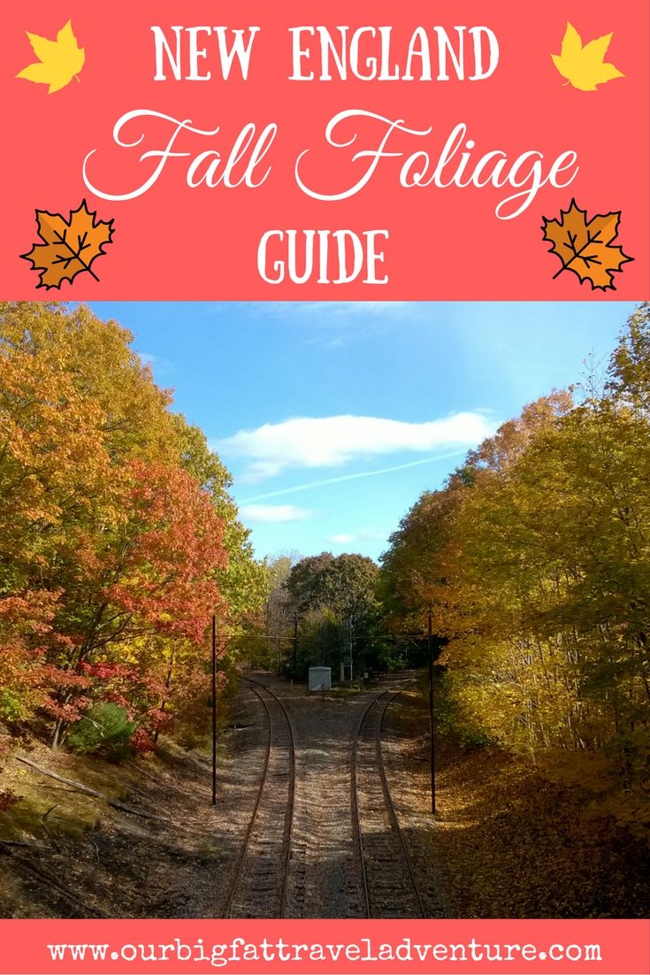 New England Fall Foliage Guide, Pinterest