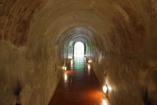 Tunnel at Wat Umong Temple, Chiang Mai, Thailand