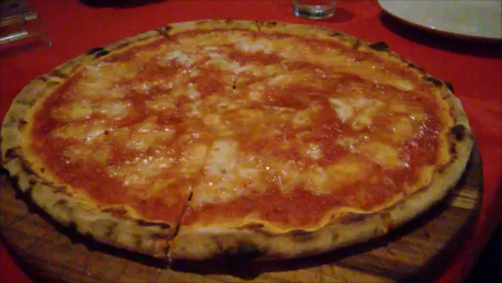 Pizza from Why Not? Restaurant in Chiang Mai