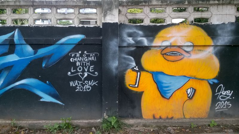 Chiang Mai With Love Street Art
