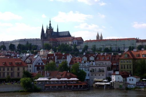 The View of Prague Castle from the Charles Bridge