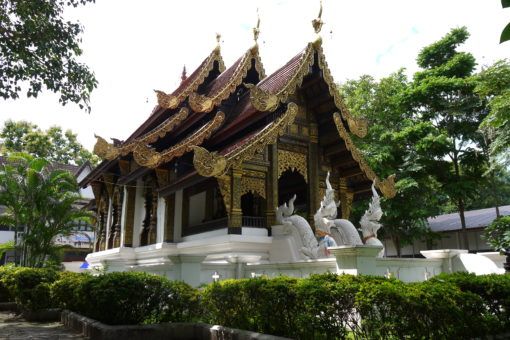 Lanna-style temple at Wat Ched Yot, Chiang Mai 