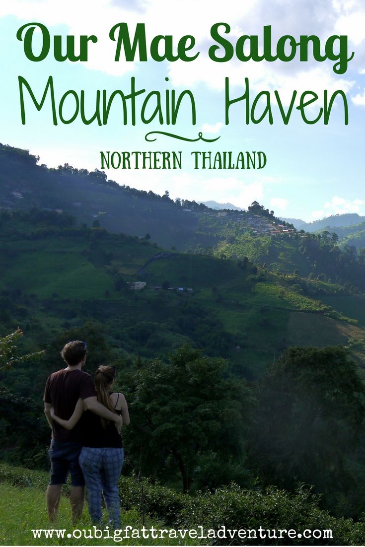 Our Mae Salong mountain haven, Pinterest poster