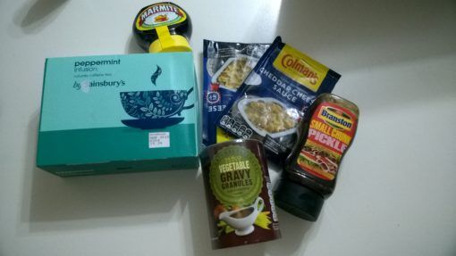British food goodies sent by parcel to Vietnam 