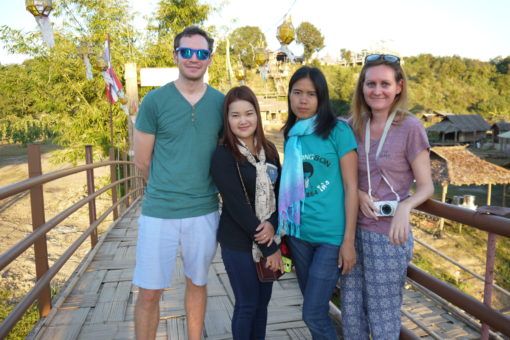 Photo with Thai Tourists