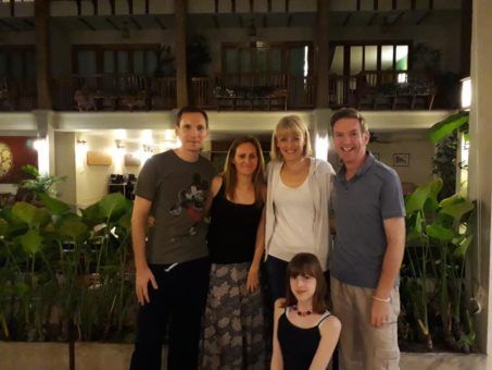 Hanging out with the Norman family in Chiang Mai