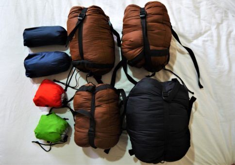Sleeping bags and down jackets for the Everest Base Camp Trek