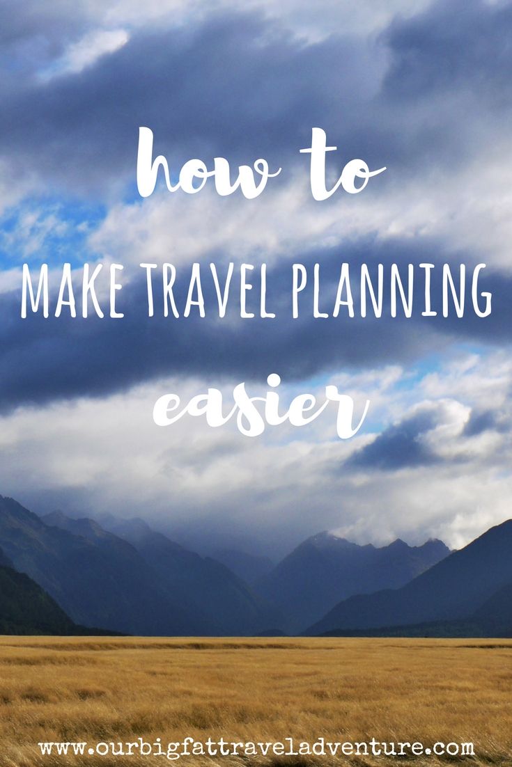 Organising a big trip can be stressful, from arranging visas, flights, hotels and local transport, here are some ways to make travel planning easier.