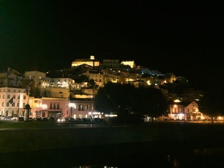 Coimbra by night, Portugal