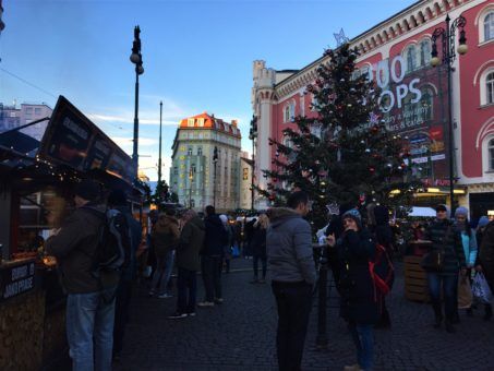 Republic Square Christmas Market, Prague