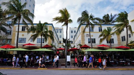 Ocean Hotel on Ocean Drive, Miami Beach