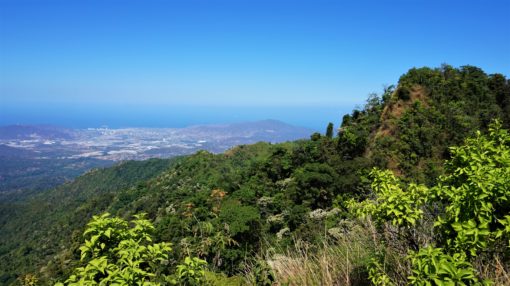 View of Santa Marta from a viewpoint in Minca - Mirador 360