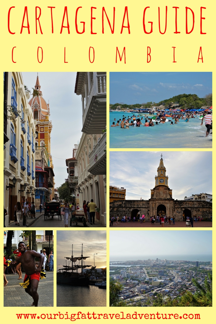 cartagena guide, colombia, pinterest pin