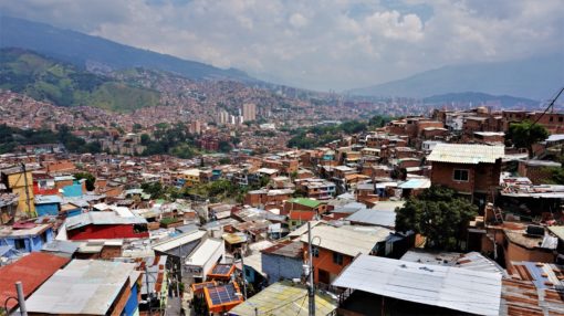 View of Medellin from Communa 13