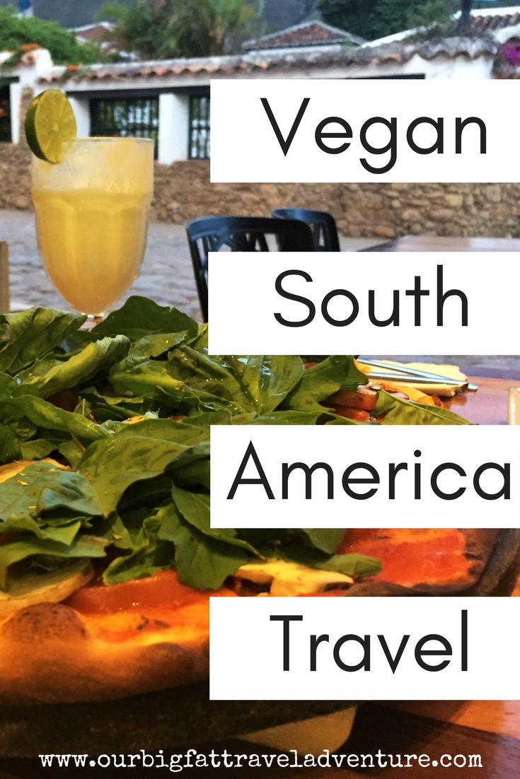 Vegan South America Travel Pinterest Pin
