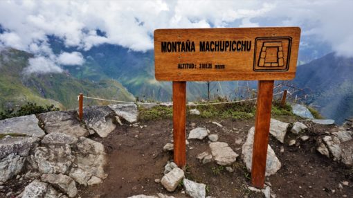 Machu Picchu Mountain, 3, 061 metres above sea level