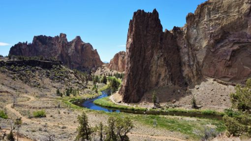 The stunning Smith Rock State Park, near Bend, OR