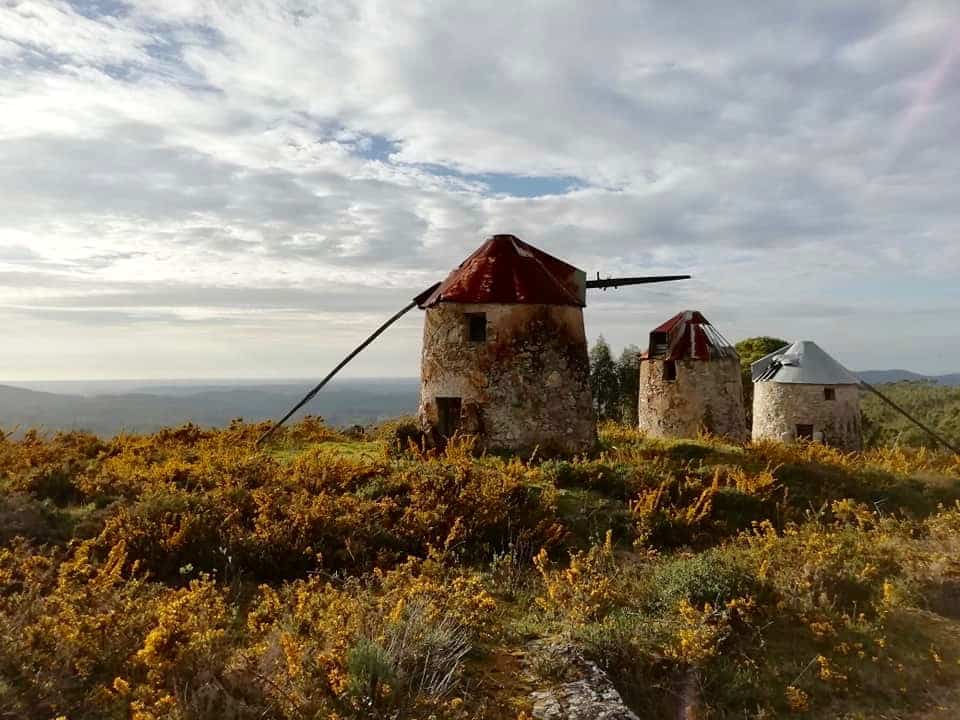 Windmills in Central Portugal
