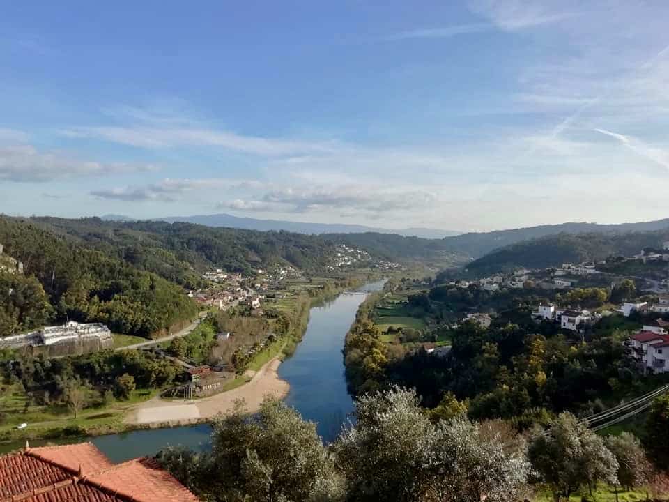 View from Penacova overlooking Central Portugal