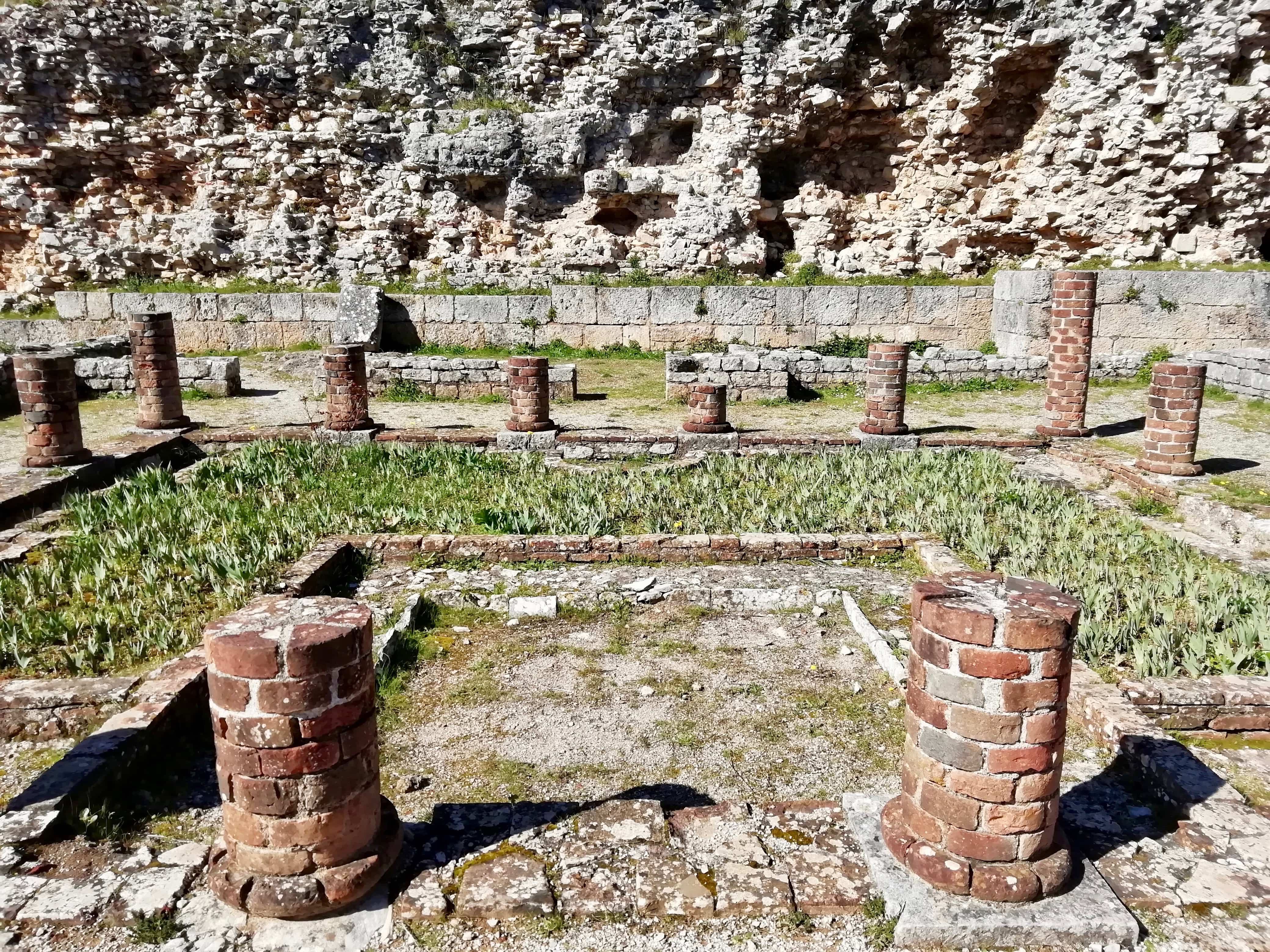 Roman ruins at the Conimbriga Roman Ruins, Portugal