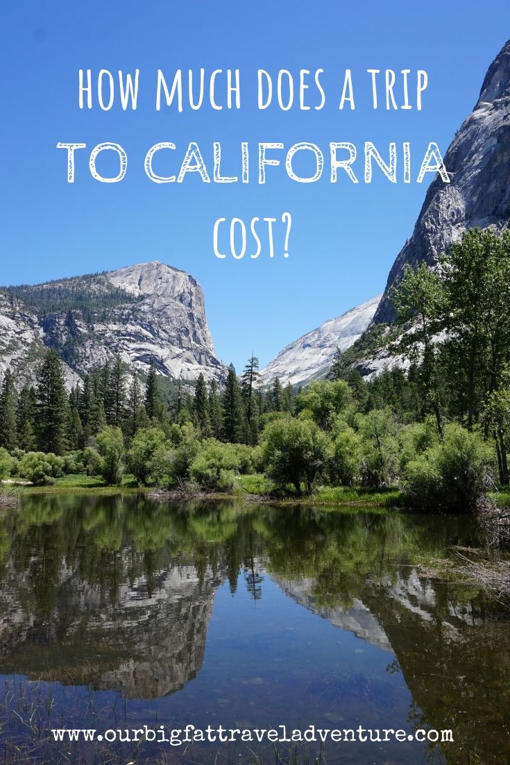 how much does a trip to california cost pinterest pin