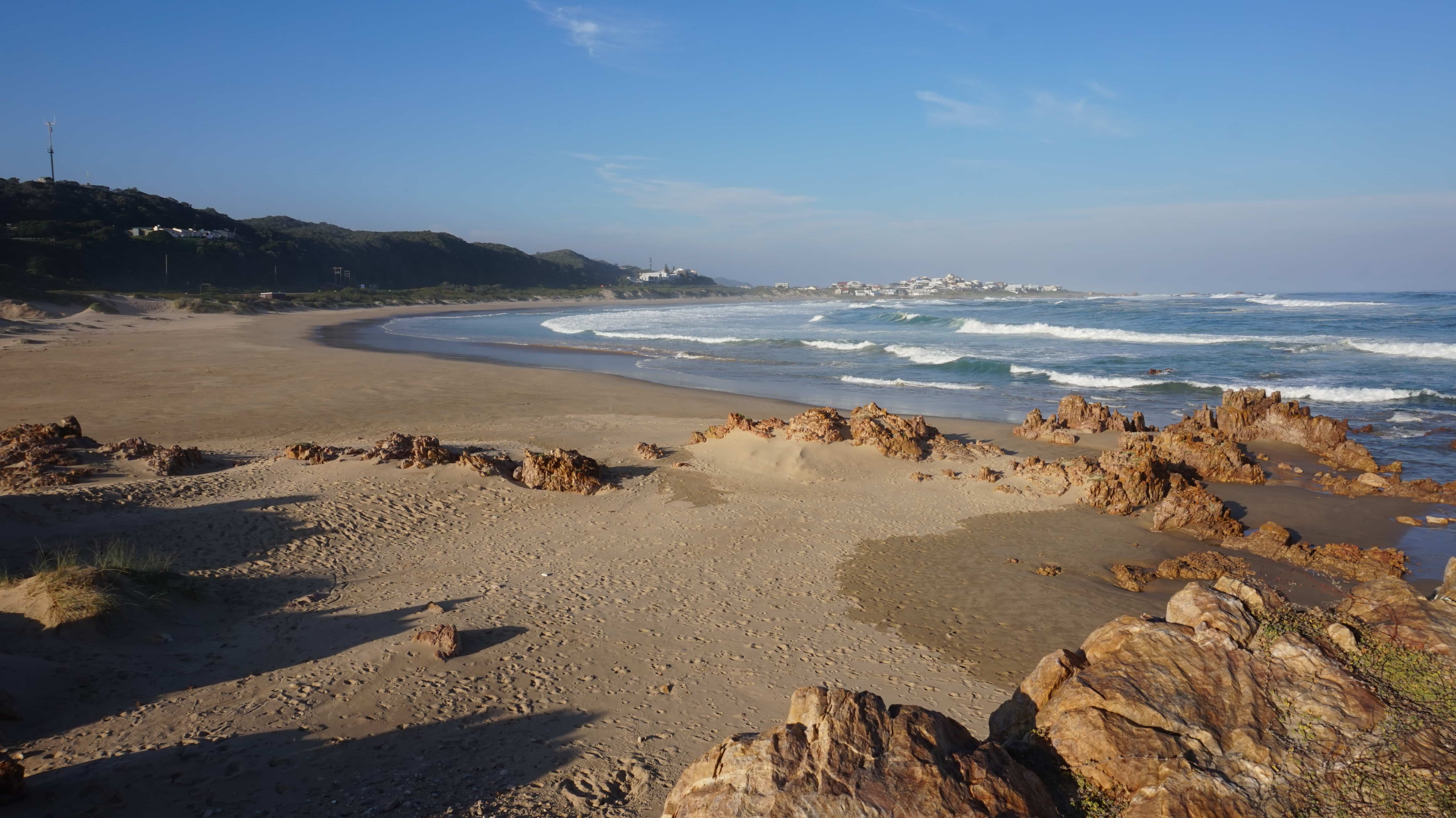Beach in South Africa on the Garden Route