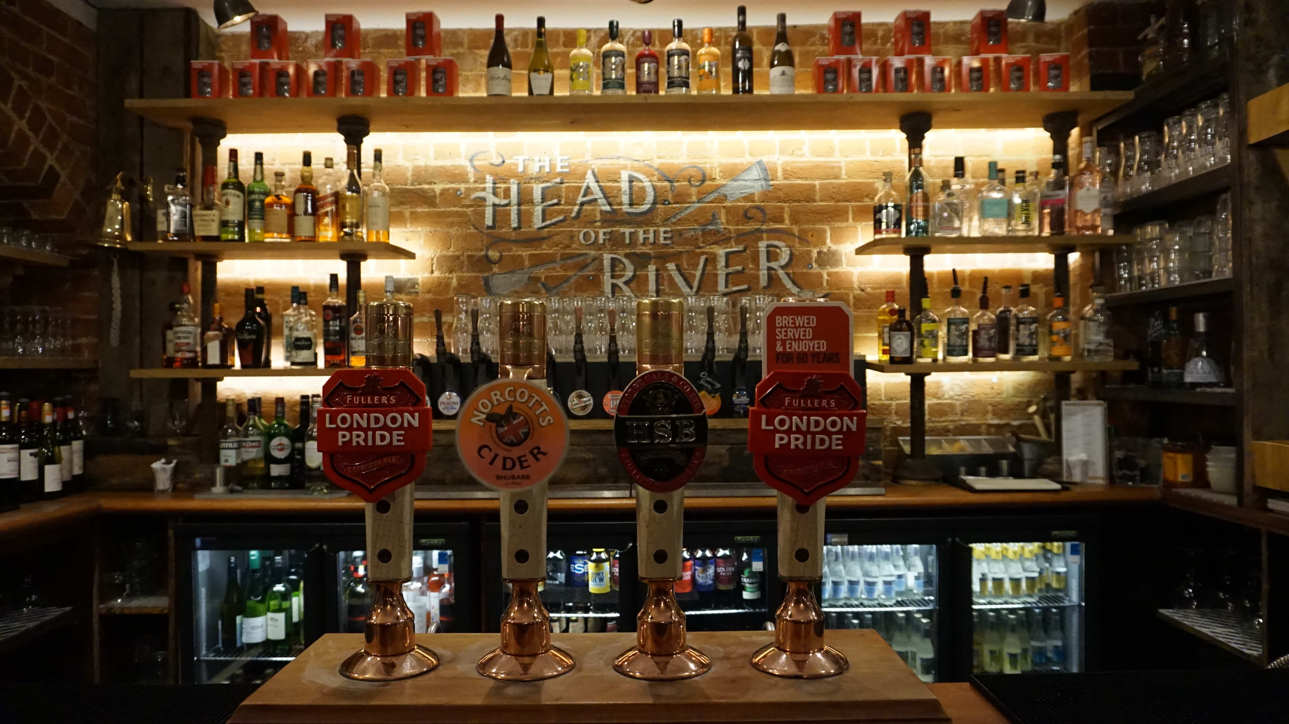 Bar at the Head of the River Oxford