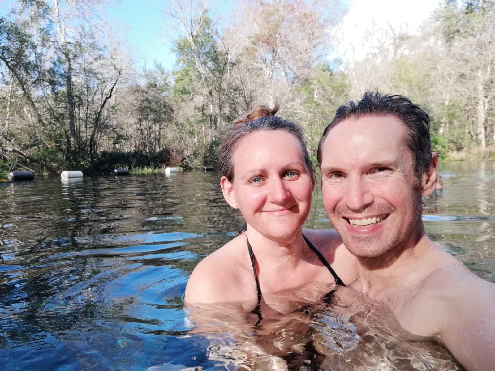Selfie at Ichetucknee Springs, Florida