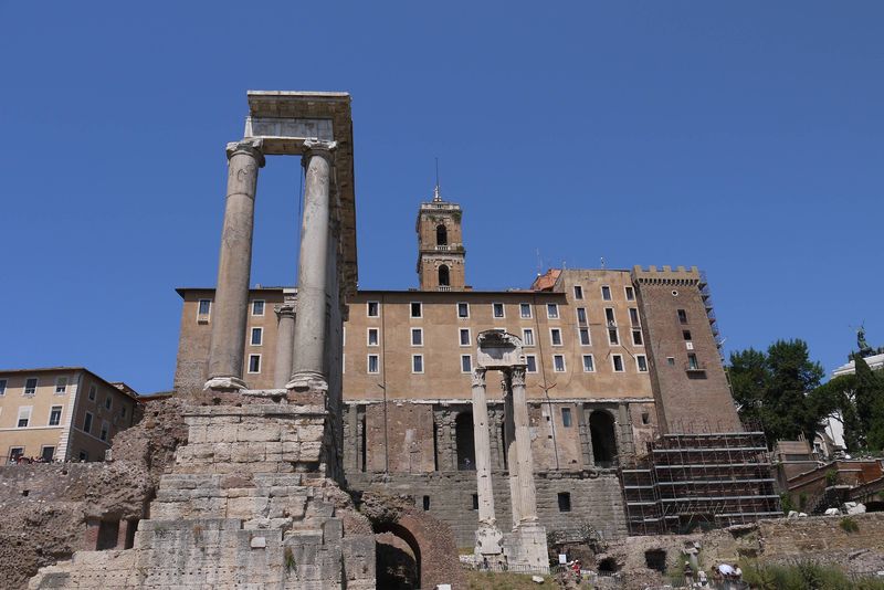The Roman Forum, one of the best tourist attractions in Rome 