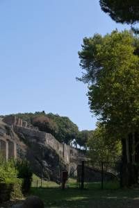 Pompeii city walls