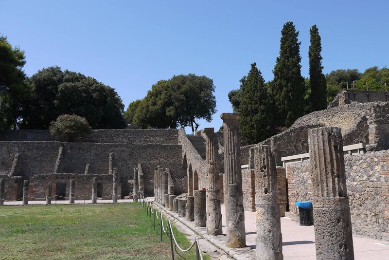 Pompeii - gladiator school