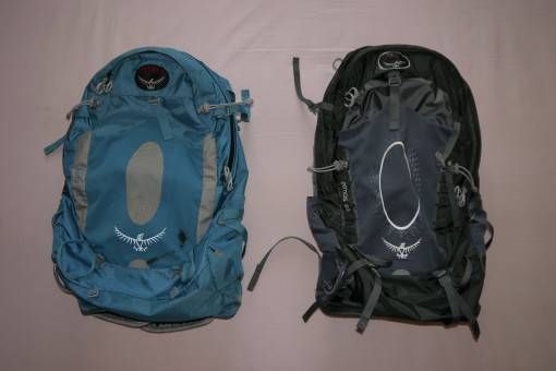Osprey travel backpacks