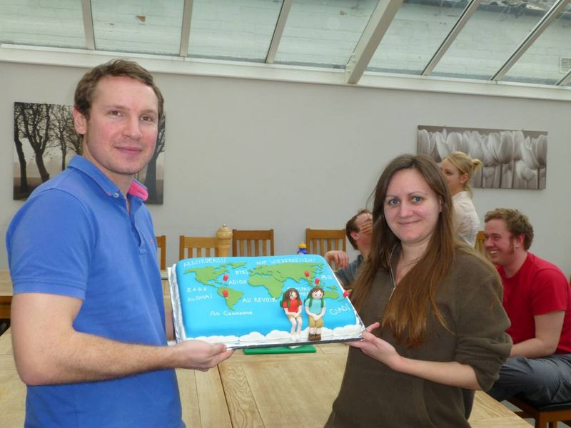 Our travel cake