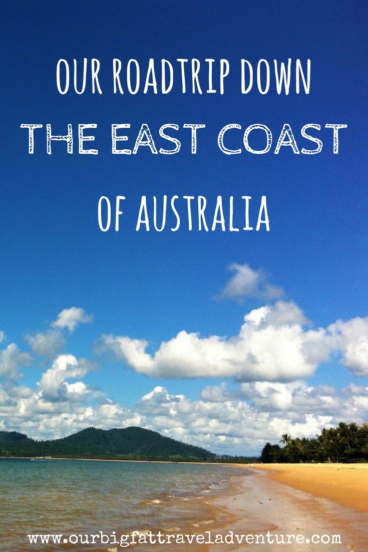 our roadtrip down the east coast of australia Pinterest pin