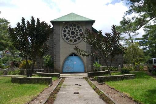 Church in Sagada, the Philippines