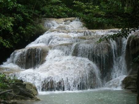 Waterfall at Erawan National Park