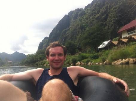 Tubing in Vang Vieng