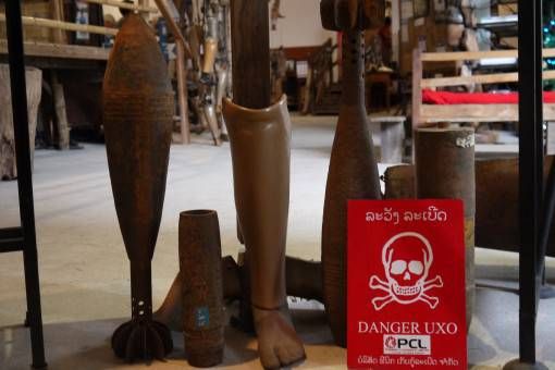 Unexploded Ordnance in Laos