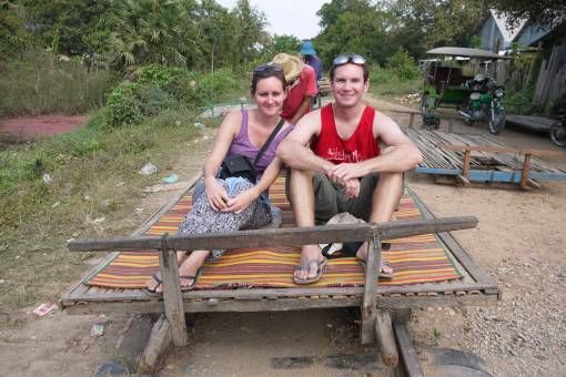 A Ride on the Bamboo Train in Battamabang