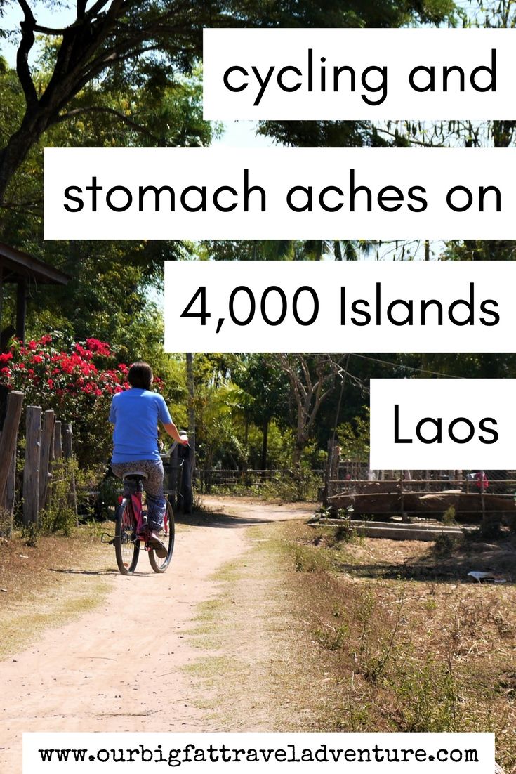 We spent a couple of weeks on Four Thousand Islands in Laos on Don Det, Don Khon and Don Khong cycling around and suffering from stomach aches