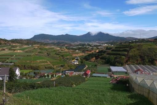 View of Dalat, Vietnam