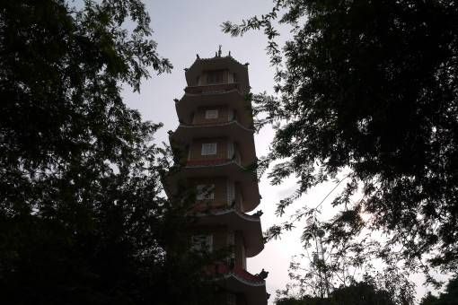 Pagoda in Ho Chi Minh City Vietnam