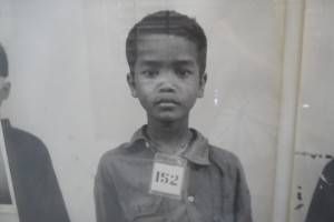Photograph of a Boy at S21 Prison
