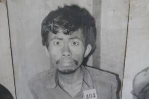 Picture of a Man at S21 Prison in Cambodia
