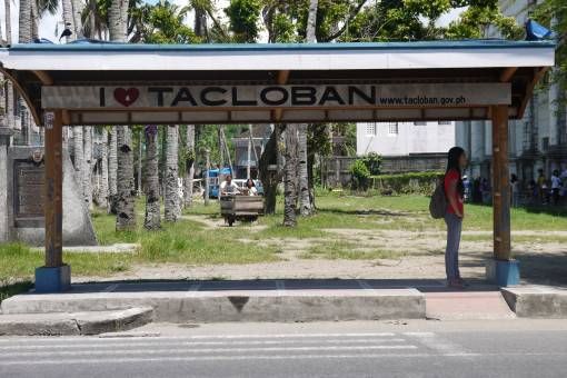 I Love Tacloban Sign in Leyte, the Philippines