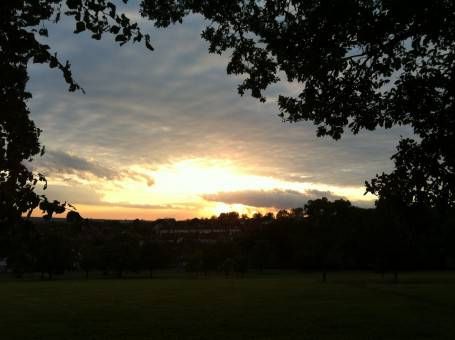 Sunset over Streatham Common