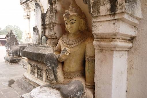 Statue in Bagan, Burma