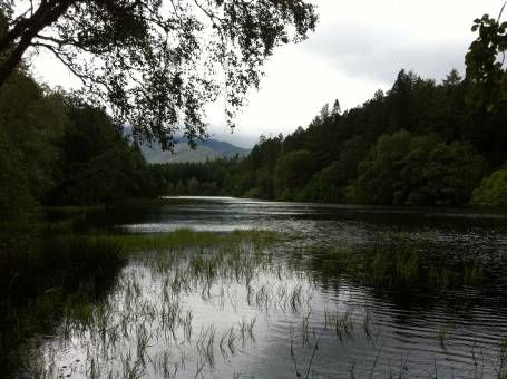 Lake in Glencoe, Scotland